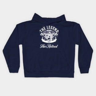 The Legend Has Retired Kids Hoodie